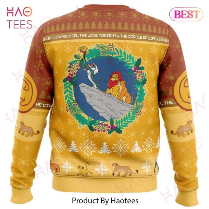 Christmas The Lion King Disney Ugly Christmas Ugly Christmas Sweater - Image 3