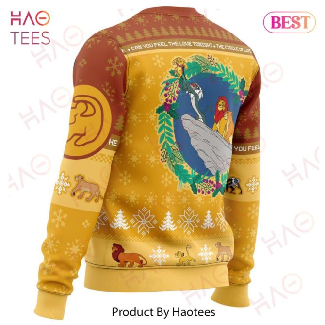 Christmas The Lion King Disney Ugly Christmas Ugly Christmas Sweater - Image 4