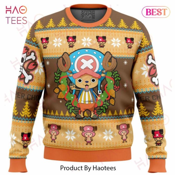Christmas Tony Chopper One Piece Ugly Christmas Ugly Christmas Sweater