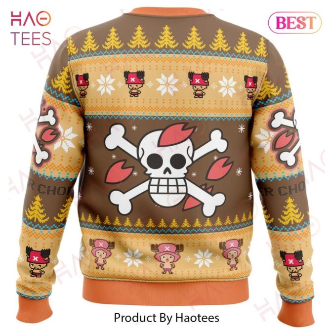Christmas Tony Chopper One Piece Ugly Christmas Ugly Christmas Sweater - Image 3