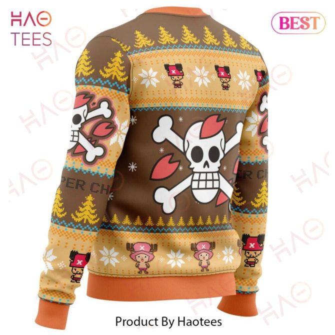 Christmas Tony Chopper One Piece Ugly Christmas Ugly Christmas Sweater - Image 4