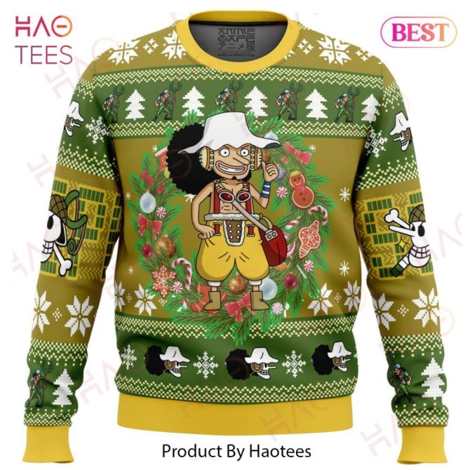 Christmas Usopp One Piece Ugly Christmas Ugly Christmas Sweater
