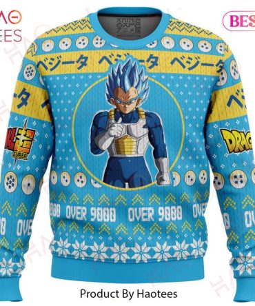 Christmas Vegeta Dragon Ball Z Ugly Christmas Ugly Christmas Sweater