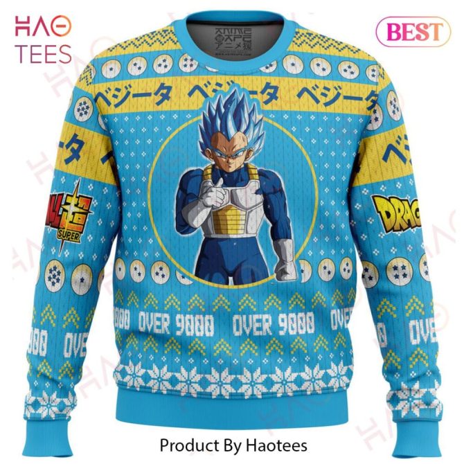 Christmas Vegeta Dragon Ball Z Ugly Christmas Ugly Christmas Sweater