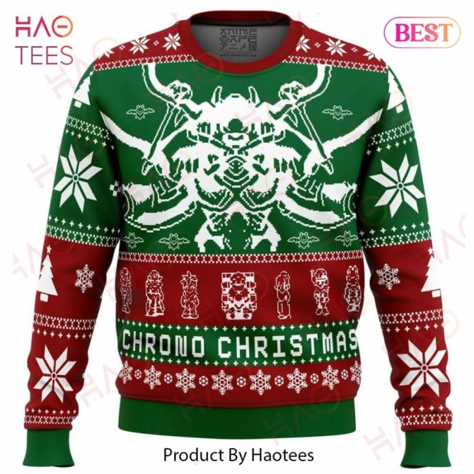 Chrono Trigger Chrono Christmas Ugly Christmas Ugly Christmas Sweater