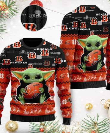 Best Cincinnati Bengals Baby Yoda Shirt For American Football Fans Ugly