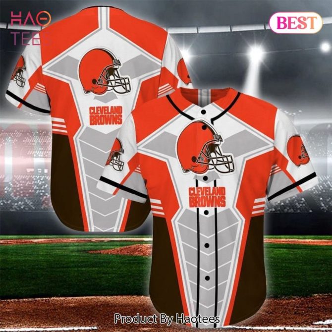 Get Game-Ready: Cleveland Browns Football Jersey - Stylish & Comfortable For Fans!