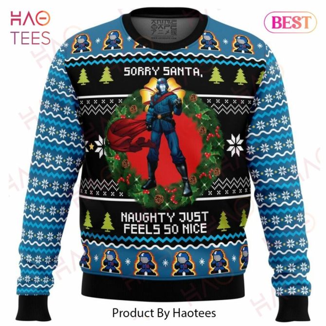 Cobra Commander Christmas Ugly Christmas Ugly Christmas Sweater