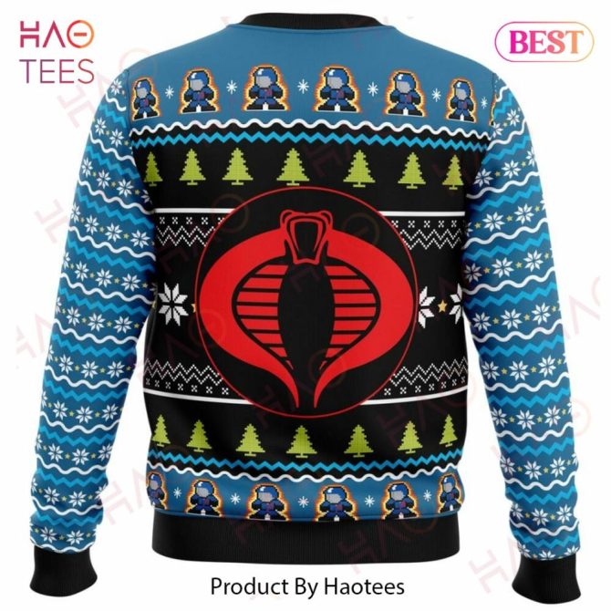 Cobra Commander Christmas Ugly Christmas Ugly Christmas Sweater - Image 3