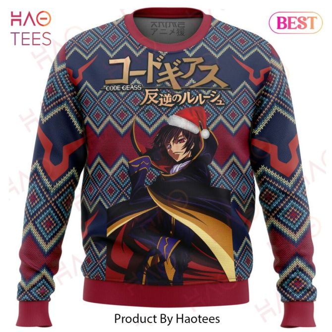 Code Geass Alt Ugly Christmas Ugly Christmas Sweater