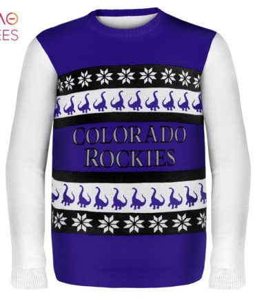 Best Colorado Rockies Mlb Ugly Christmas Sweater Wordmark