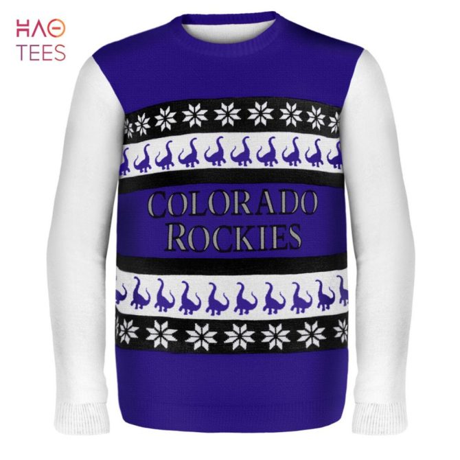 Best Colorado Rockies Mlb Ugly Christmas Sweater Wordmark
