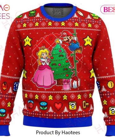 Come And See The Christmas Tree Super Mario Ugly Christmas Ugly Christmas Sweater