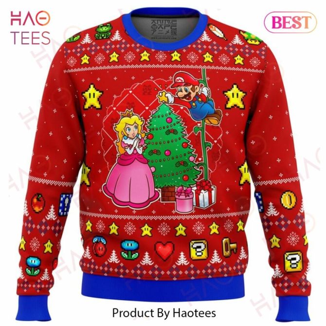 Come And See The Christmas Tree Super Mario Ugly Christmas Ugly Christmas Sweater
