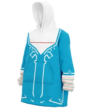 Breath Of The Wild Zelda Hooded Blanket Hoodie