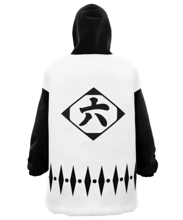 Byakuya Kuchiki Bleach Hooded Blanket Hoodie