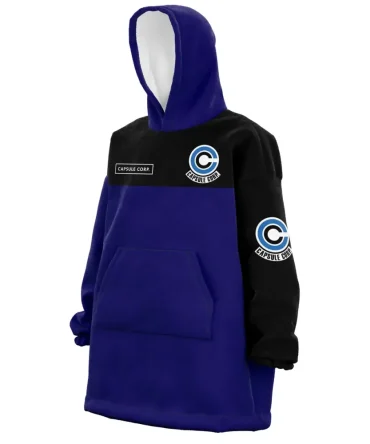 Capsule Corp Dragon Ball Z Hooded Blanket Hoodie