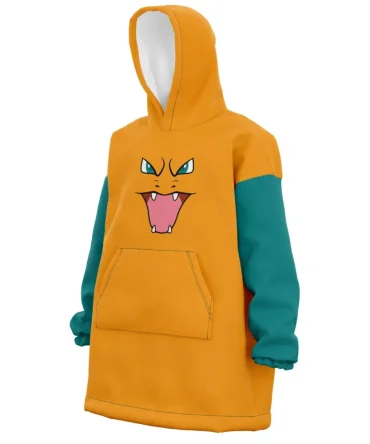 Charizard Pokemon Hooded Blanket Hoodie