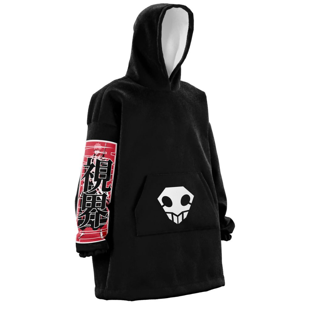 Kurosaki Ichigo Tybwa Bleach Hooded Blanket Hoodie - Image 3