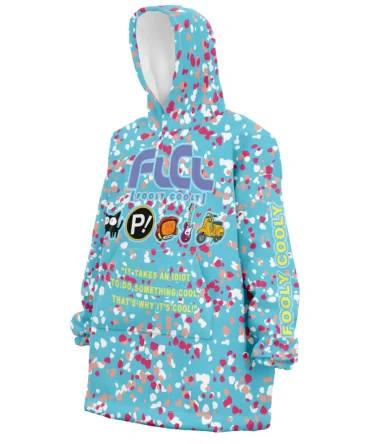 Neon Flcl Hooded Blanket Hoodie