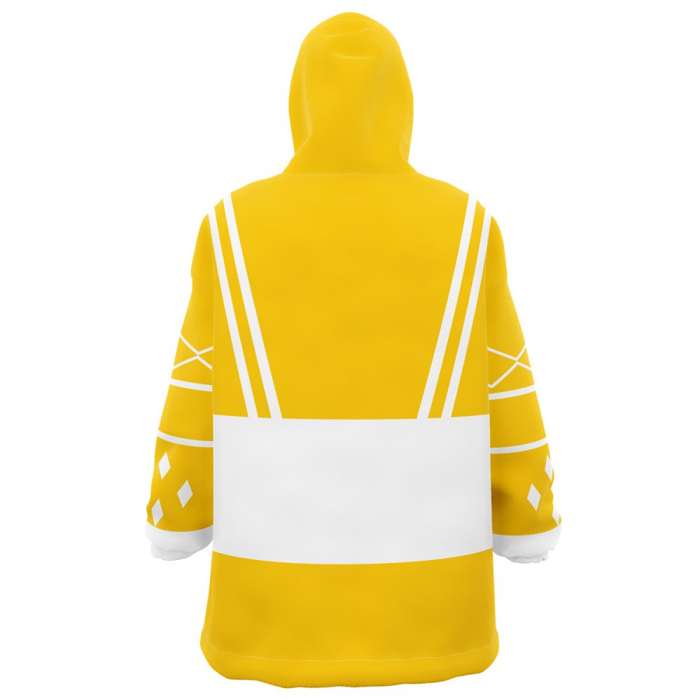 Yellow Ranger Ninjetti Rangers Hooded Blanket Hoodie - Image 2