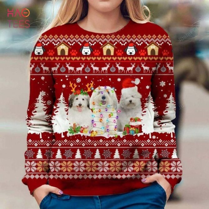Best Coton De Tulear Christmas Ugly Christmas Sweater Ugly Christmas Sweater Christmas Ugly Christmas Sweaters