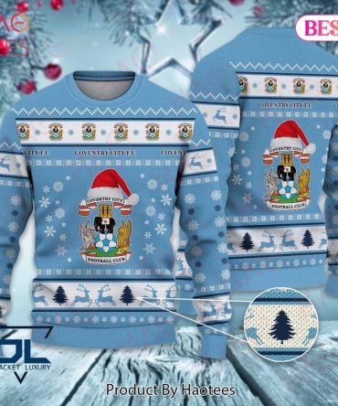 Coventry City Fc Christmas Sweater - Festive Knit For Football Fans