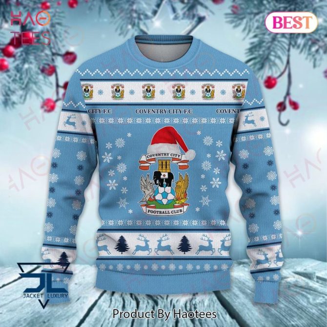 Coventry City Fc Christmas Sweater - Festive Knit For Football Fans - Image 2