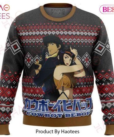 Cowboy Bebop Alt Ugly Christmas Ugly Christmas Sweater