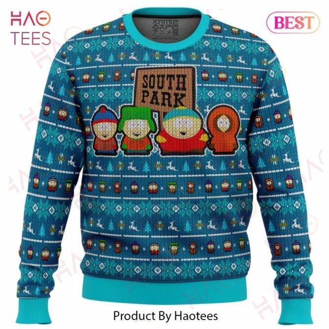 Crazy Main Characters South Park Ugly Christmas Ugly Christmas Sweater