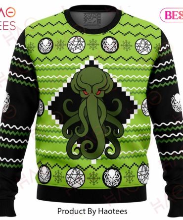 Cthulhu Ugly Christmas Ugly Christmas Sweater