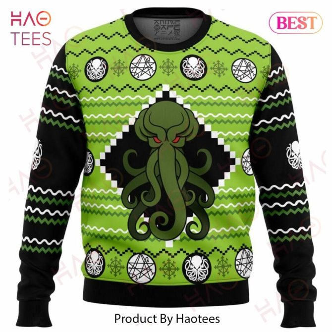 Cthulhu Ugly Christmas Ugly Christmas Sweater