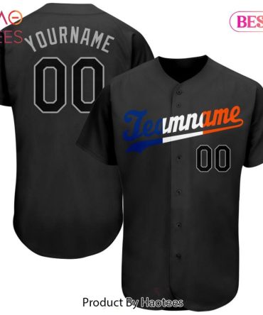 Customizable Team Baseball Jersey - Personalize Name & Number - Premium Quality