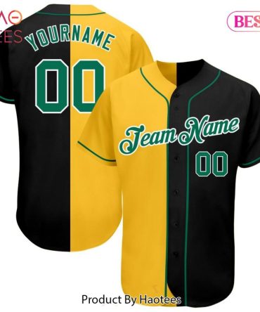 Custom Two-Tone Baseball Jersey – Personalize Team Name & Number , Unique Sportswear