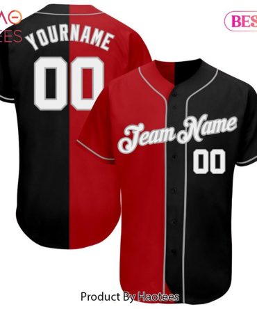 Custom Split Team Jersey – Personalized Name & Number – Unique Sports Apparel
