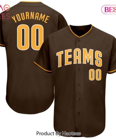 Customizable Team Baseball Jersey - Add Your Name & Number - Perfect Gift For Fans!
