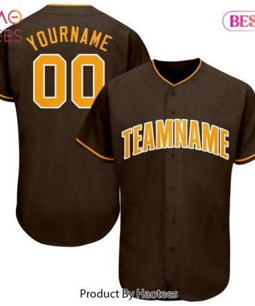 Customizable Baseball Jersey - Add Your Name & Team! Premium Quality Sportswear