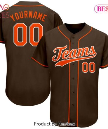 Custom Team Baseball Jersey - Personalize Name & Number - Premium Quality