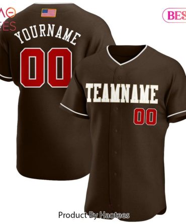 Customizable Baseball Jersey - Personalize Your Team Name & Number - High-Quality Sportswear