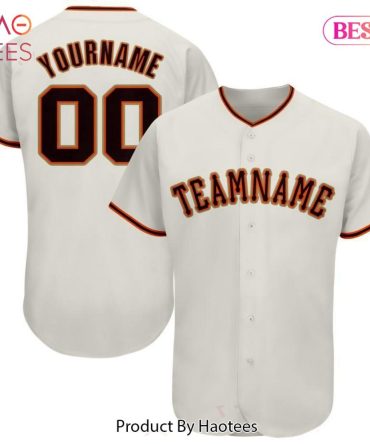 Customizable Baseball Jersey – Add Your Name & Team – Perfect Gift!