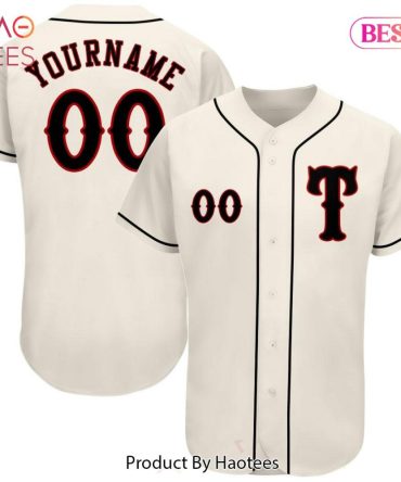 Custom Baseball Jersey – Personalized Name & Number – Stylish Team Uniform Tee