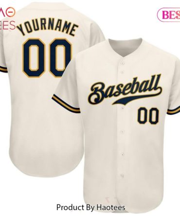 Customizable Baseball Jersey - Add Your Name & Number - Perfect Gift For Sports Fans