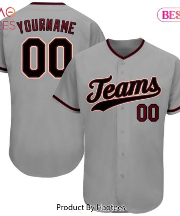 Customizable Team Baseball Jersey - Add Your Name & Number - Perfect Gift For Sports Fans