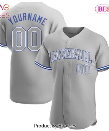 Customizable Baseball Jersey - Personalize With Your Name & Number - Premium Quality