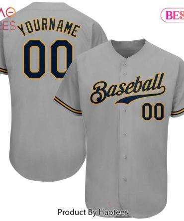 Custom Baseball Jersey - Personalized Name & Number - Premium Quality Sportswear