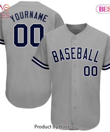 Custom Baseball Jersey – Personalize With Your Name & Number – Perfect Gift!