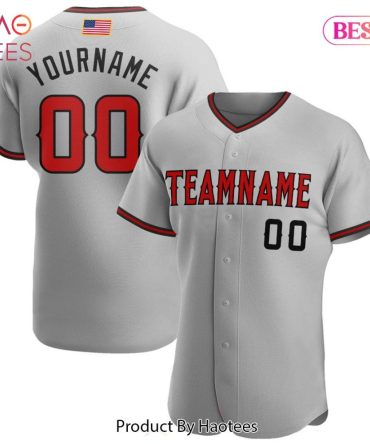 Custom Team Jersey - Personalized Name & Number Baseball Shirt