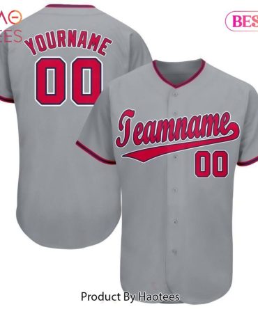 Customizable Baseball Jersey - Add Your Name & Team, Perfect Gift!