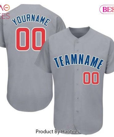 Custom Team Baseball Jersey - Personalize Name & Number - Perfect Gift!