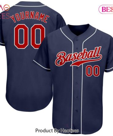 Customizable Baseball Jersey - Personalize Your Name & Number - Premium Quality Sportswear